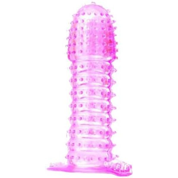 Dotted & Ribbed Crystal Washable Reusable Condom
