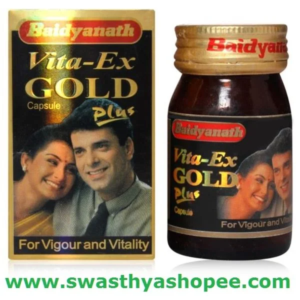 Baidyanath Vita-Ex Gold Plus-20 Capsules (Pack of 2)