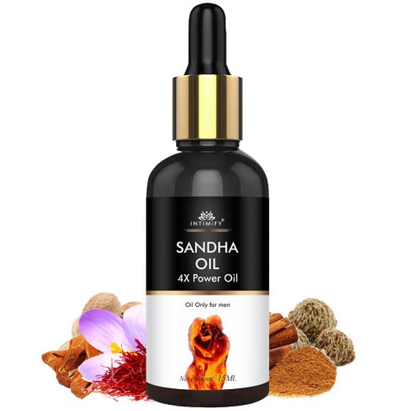 Intimify Sandha oil, Sandha sex oil, Penis big oil for time booster & stamina power 15ml Pack of 1.