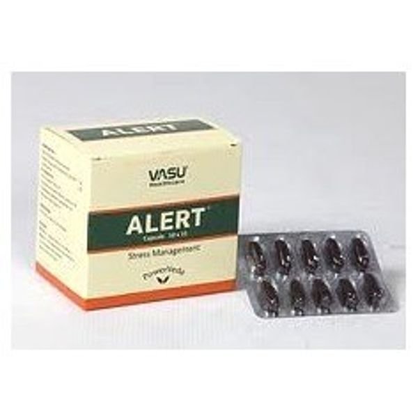 Vasu Alert 30 Capsule (Stress Buster)
