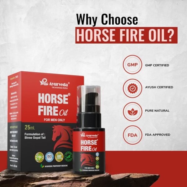 Horse Fire Oil: For Improving Men's Health | penis size length & girth oil, Sex medicine for men, ling lamba mota,15 ml oil