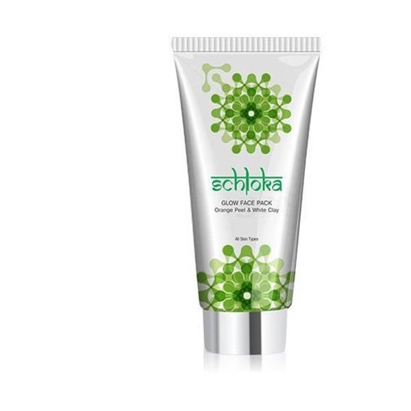 Schloka Glow Face Packwith Orange Peel and White Clay 60 ml