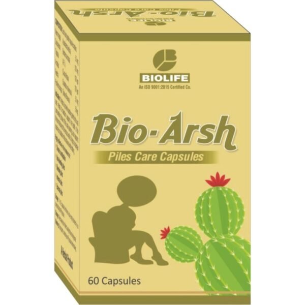 BIOARSH (Piles Capsule) | Biolife Herbals