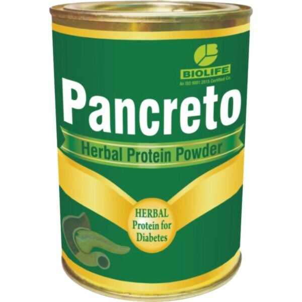 PANCRETO PROTEIN POWDER | Biolife Herbals