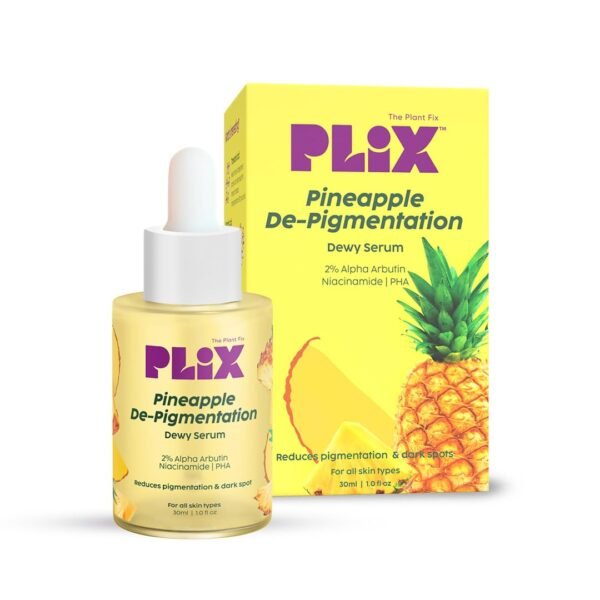 2% Alpha Arbutin Pineapple Face Serum for pigmentation & dark spots | Plix Life