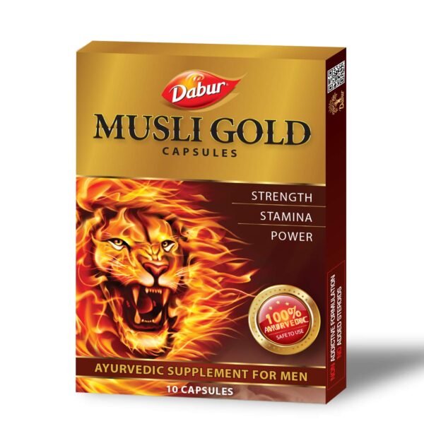 Dabur Musli Gold Capsules - 10 Capsules