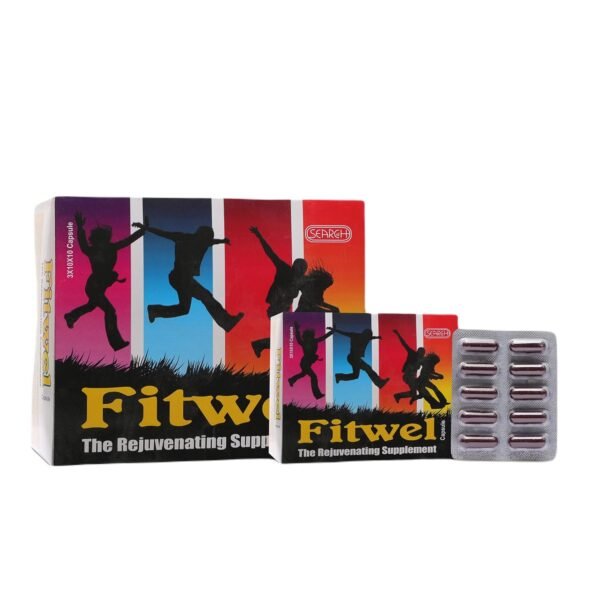 FITWEL 30 Capsules Stress Relief Ayurvedic Capsule | SEARCH PHARMA
