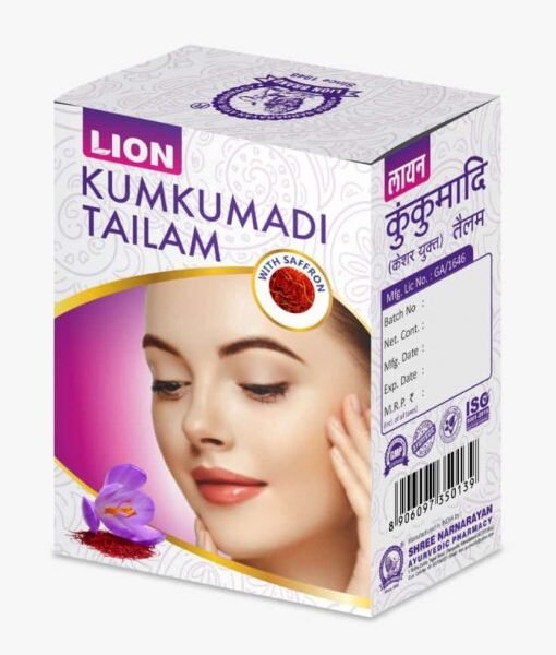Kumkumadh Taila Kesar Yukt 100 ml | Lion Brand