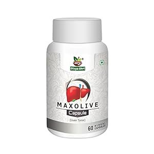 Divya Shri Maxolive Capsules for Natural Detoxification And Nourishing Antioxidants, Maxolive For Optimal Digestive Harmony, Liver Tonic For Men Women