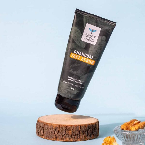Charcoal Face Scrub, 45g| Bombay Shaving