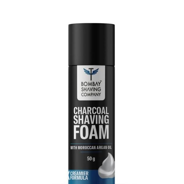 Charcoal Shaving Foam, 50g| Bombay Shaving