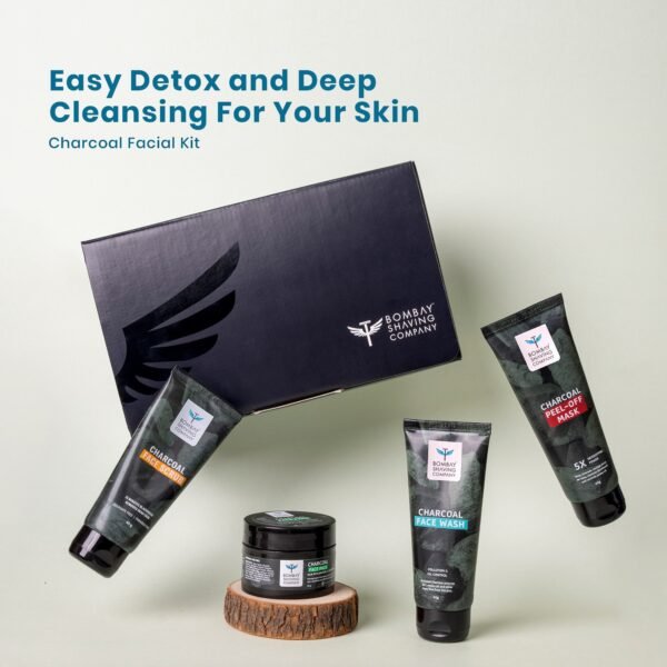 Charcoal Face Care Kit| Bombay Shaving