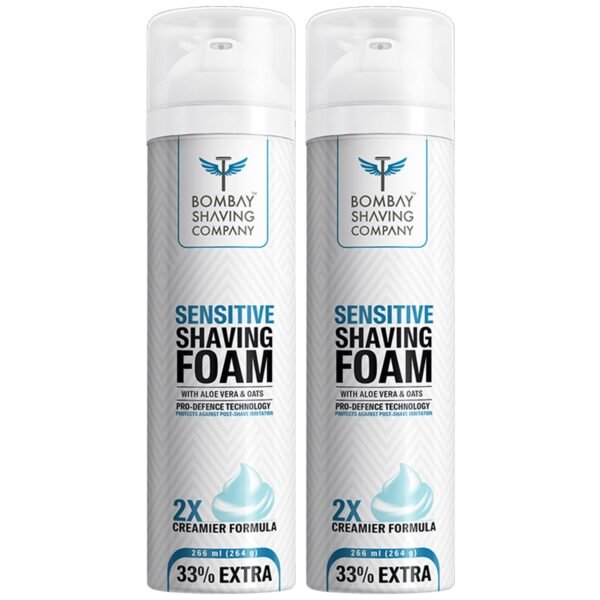 Sensitive Shaving Foam (Pack of 2)| Bombay Shaving