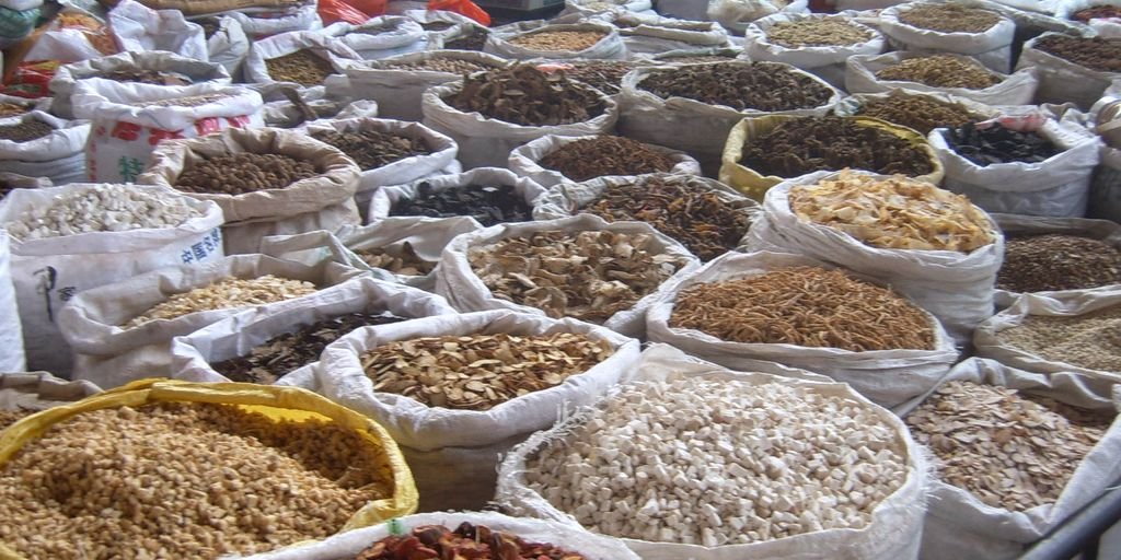 traditional Indian Ayurvedic herbs and spices