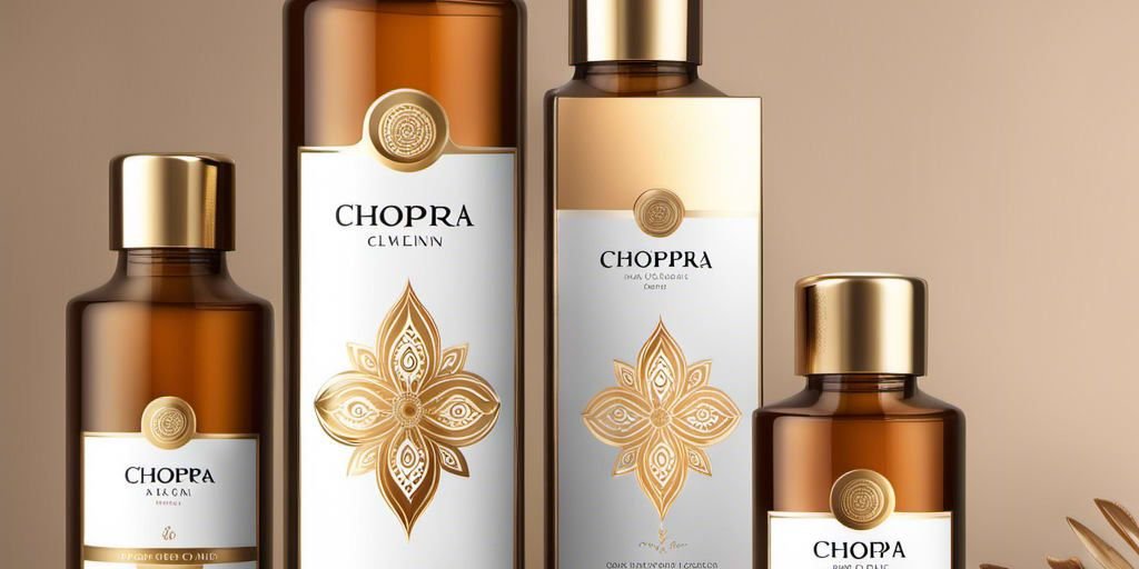 Ayurvedic oil bottle