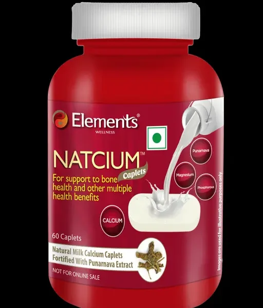 Elements Wellness Natcium 60Caplets