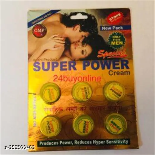 Power Cream Sexual Lubricants/Oils