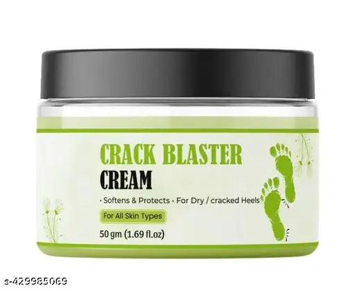 present Crack Blaster Repair Cream for Cracked Skin, Heel, Finger Healing Balm and Crack Blaster for Dry Skin and Foot Cream (Pack of 01*50 gm)
