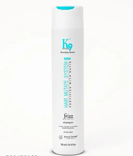 Beauty Garage K9 Frizz Dismiss Shampoo For straight Shiny Hair Sulfate free Paraben Free