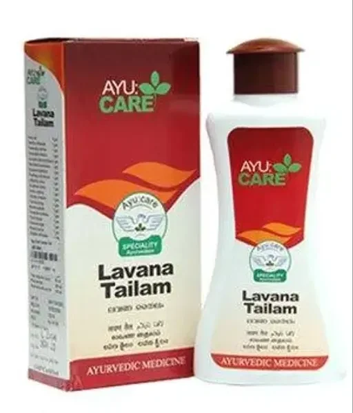 Ayucare Lavana Tailam (100 ml) -Pack of 2, Red