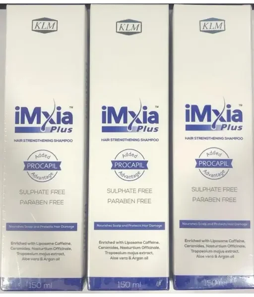 Imxia Plus Hair Straightening Shampoo (150ml) (Pack of 3 )