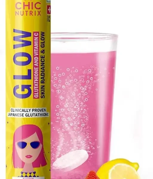 Chicnutrix Glow: Illuminate Your Skin with 20 Effervescent Tablets