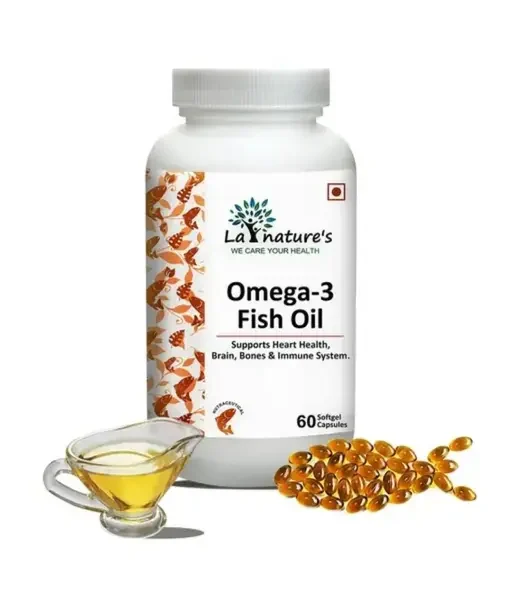 Lokveda Omega-3 Fish Oil 1000 mg: Heart Health with EPA and DHA